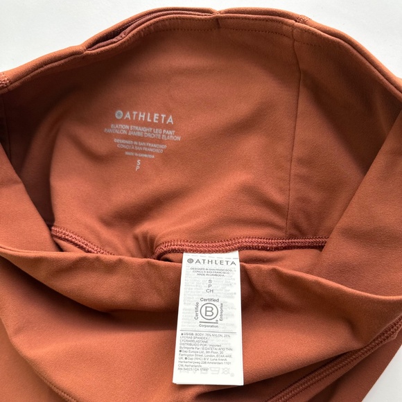 NWT Athleta Elation Straight Leg Pant S Leggings - Picture 4 of 5